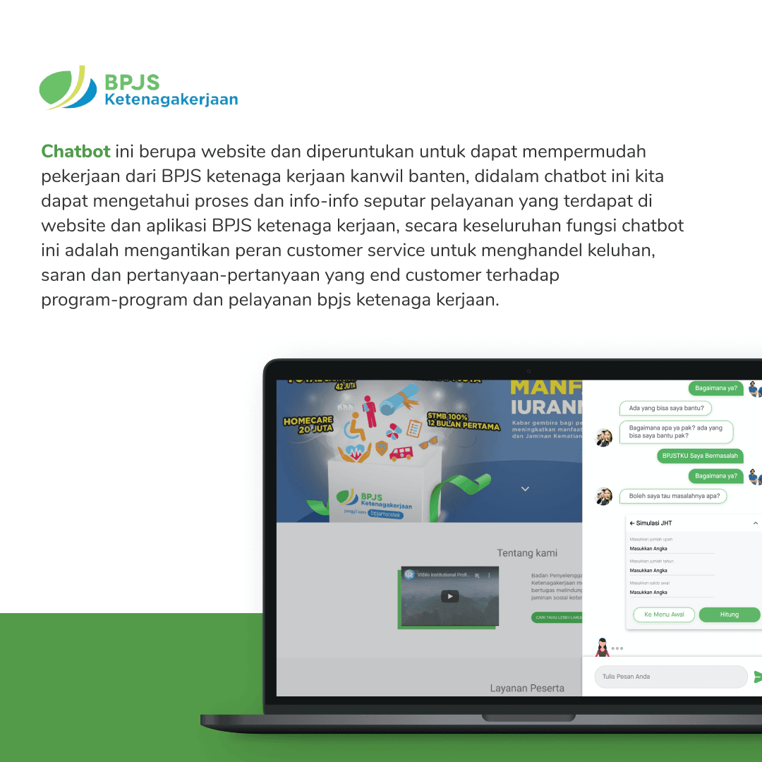Chatbot AI Layanan Publik BPJS Kesehatan