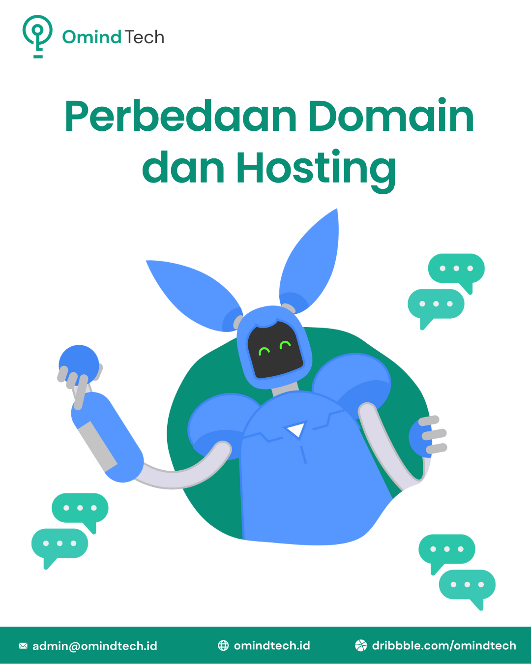 Perbedaan Domain dan Hosting